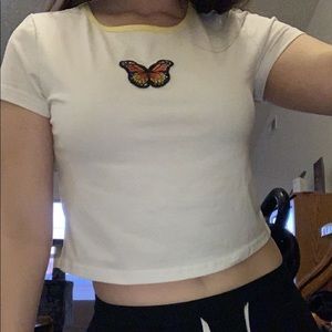 Butterfly crop top ❤️